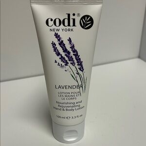 Codi NY, Lavender Hand & Body Lotion, new!